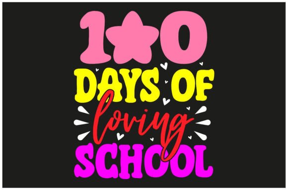 100 Days Loving School Tee: A Versatile Design