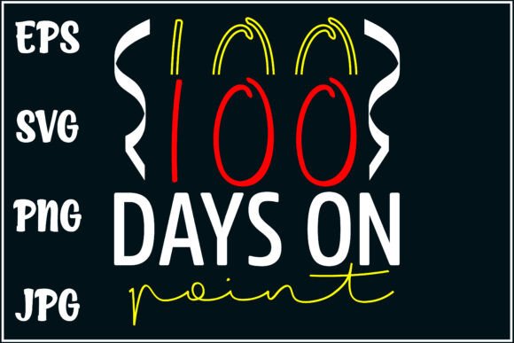 Celebrating School Milestones: 100 Days on Point, School Shirt