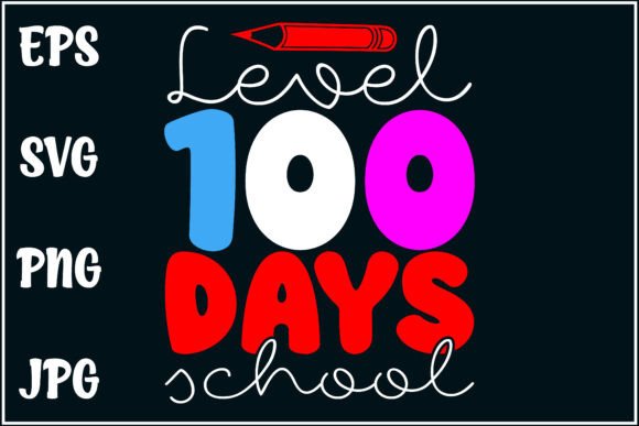 Level 100 Days School: A Versatile Embroidery Design