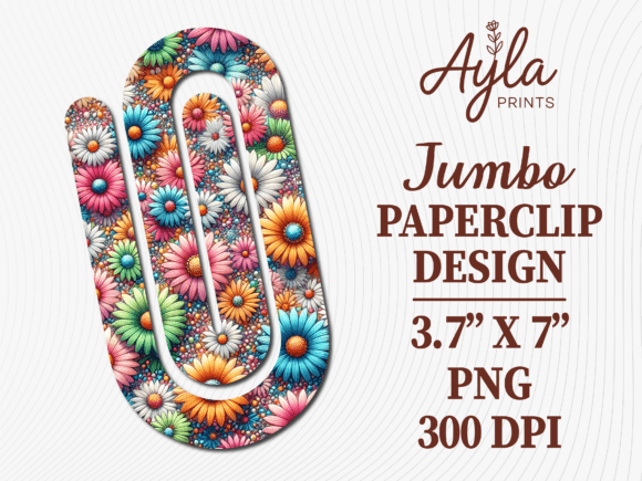Review: Daisy Flower Bouquet Jumbo Paperclip