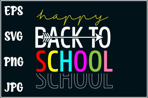 School Day, Happy Vibes: A Joyful Embroidery Design