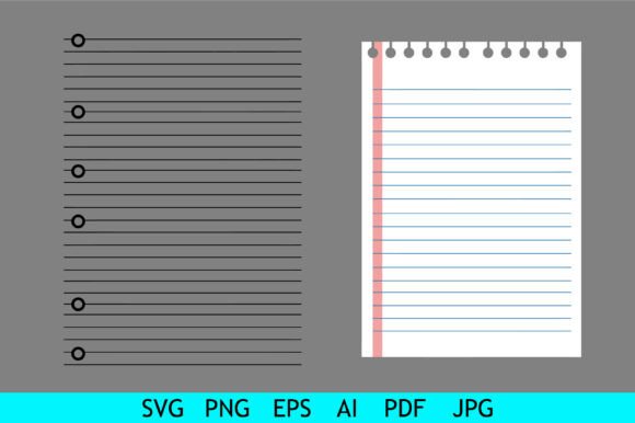 Simple Lined Notebook Paper Template Review