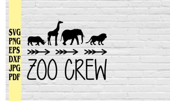 Zoo Crew Class T-Shirt Design: A Wild Embroidery Adventure